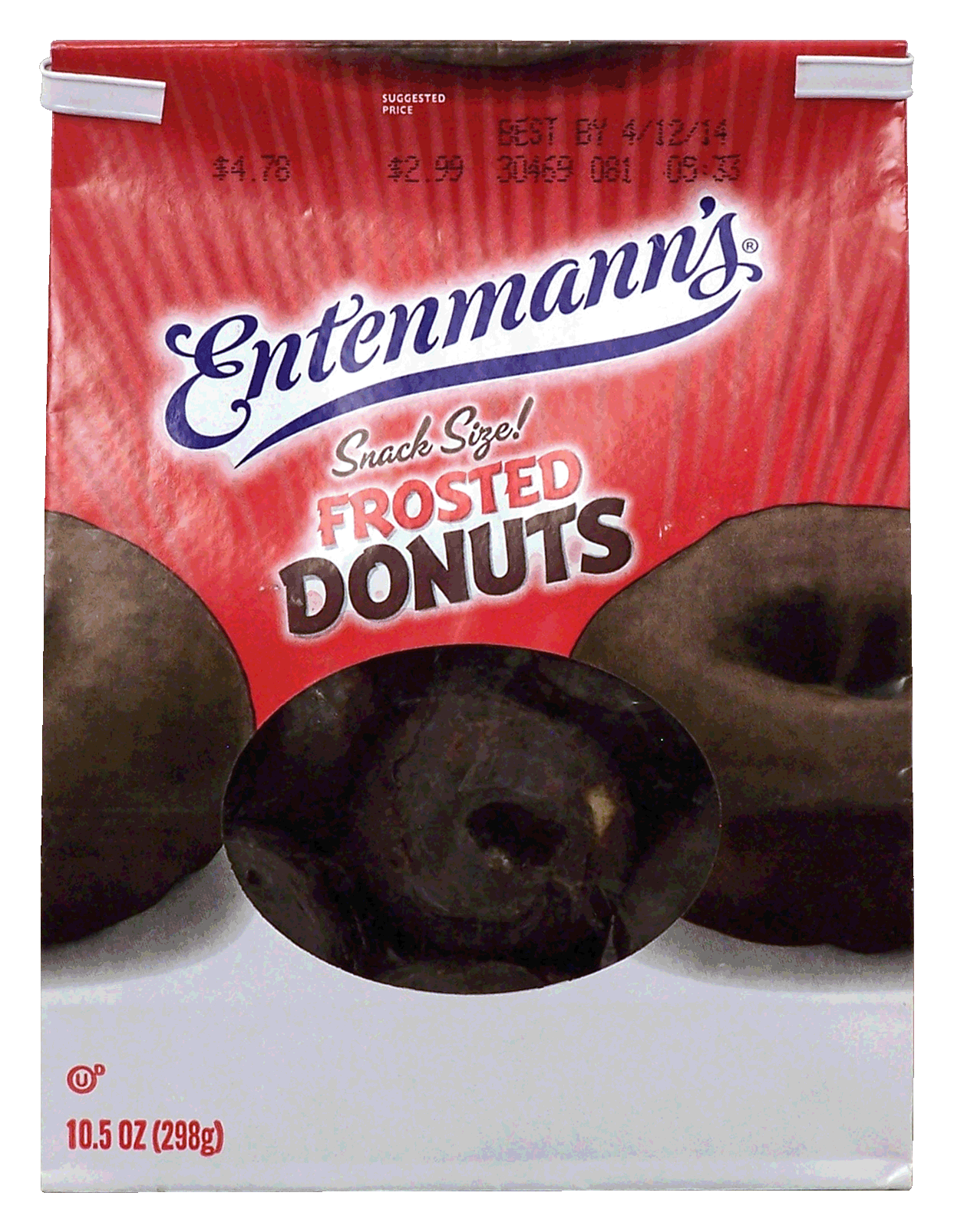 Entenmann's Donuts&nbsp;Softees&nbsp;Frosted Donuts Chocolate 20 Ct Full-Size Picture